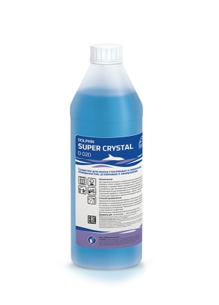 Dolphin Super Crystal концентрат для мытья стекол 1 л