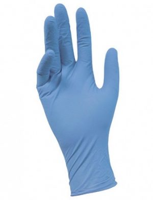Перчатки NitriMAX нитриловые голубые M (пара)
