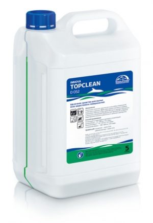 Dolphin TopClean Щелочное средство, для мытья всех водостойких поверхностей, 5 литров