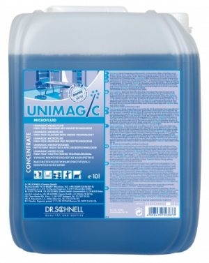 Unimagic Средство для очистки любых поверхностей с использованием изделий из микроволокна