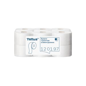 Tellus 120197 туалетная бумага в мини-рулонах, Россия