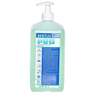 Bentus Pro Средство дезинфицирующее 1 литр бутылка с дозатором