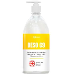 Deso C9 дезинфицирующее средство с дозатором 1 л, гель