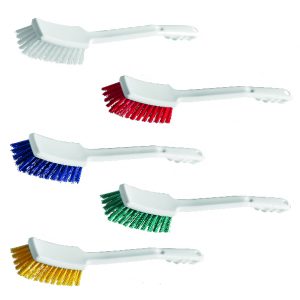 DI Churn Brush Med.Long Yellow Щётка для неровных поверхностей с длинной ручкой жёлтая 2 шт.