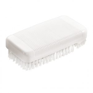 DI Nail Brush Premium White Щётка ручная нейлоновая жесткая 10 шт.