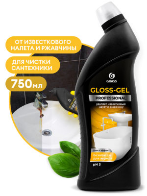 Чистящее средство для сантехники Gloss-Gel Professional 750 мл