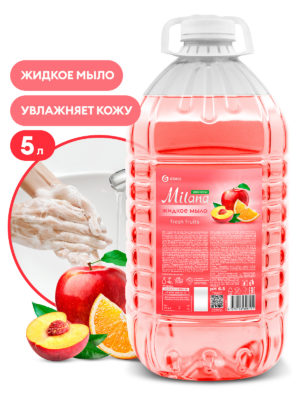 Жидкое крем-мыло Milana эконом Fresh fruits  5 кг