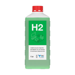 Универсальное моющее средство DEC PROF Н2 для мебели, тв, оргтехники и различных поверхностей 1 литр