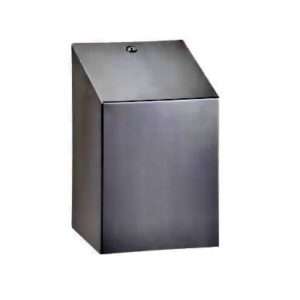 Диспенсер для бумажных полотенец с центр. вытяжкой металлический MERIDA STELLA R MAXI чёрный