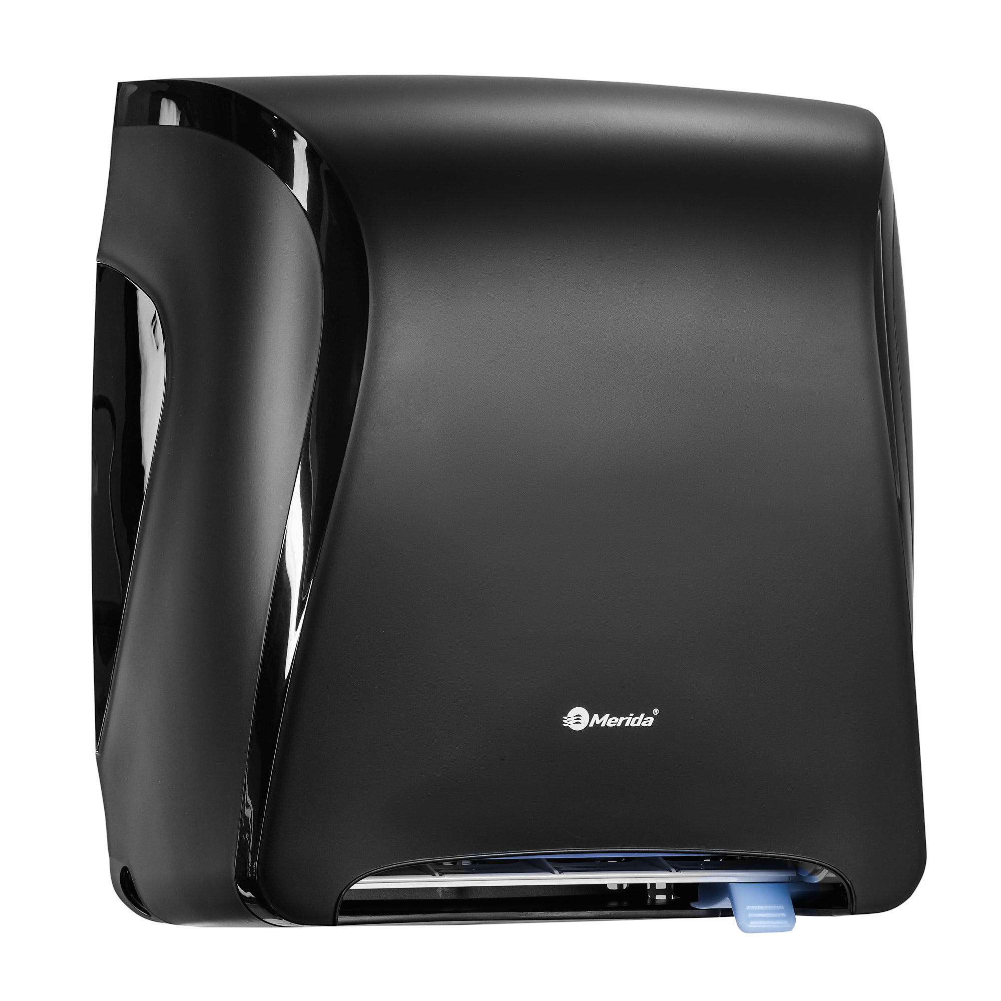 Автоматический диспенсер для бумажных полотенец в рулонах MERIDA ONE ABS-пластик, чёрный