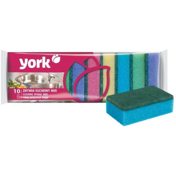 Губки для посуды YORK 10 шт.