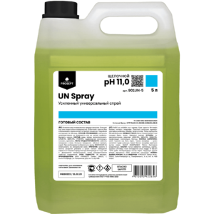 Усиленное низкопенное моющее средство Prosept UN Spray 5 литров