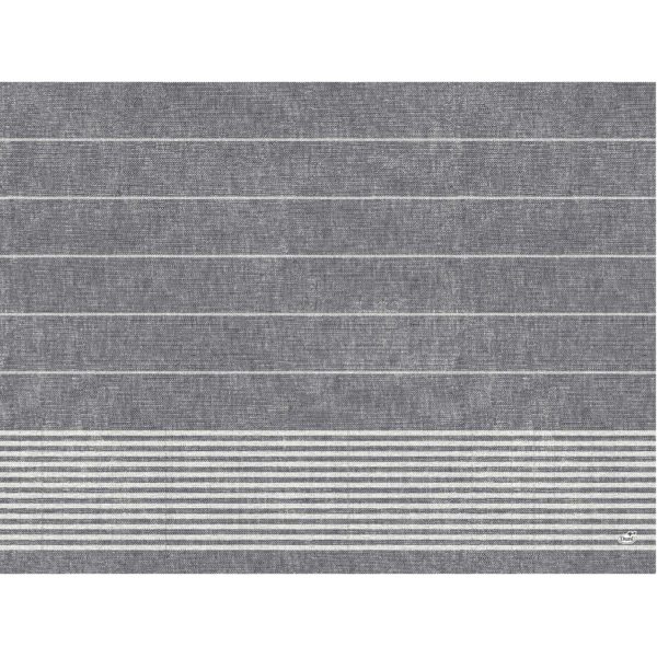 Подтарельники бумажные Duni 30×40 см, 250 штук, с дизайном "Темно-серый"