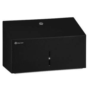 Диспенсер для бумажных полотенец металлический MERIDA STELLA R MINI чёрный