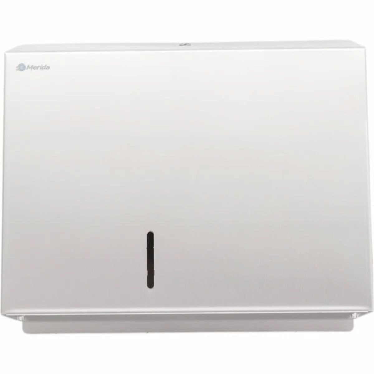 Диспенсер туалетной бумаги металлический MERIDA STELLA DUO белый