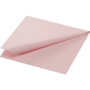 Салфетки Duni Tissue розовые, 33×33 см, 250 листов, 3 слоя