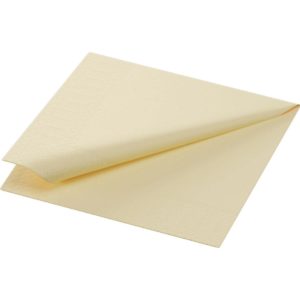 Салфетки Duni Tissue ваниль, 33×33 см, 125 листов, 2 слоя