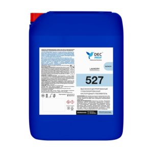 Высококонцентрированный стабилизированный кислородный отбеливатель DEC PROF 527 Whiter Premium 20 л