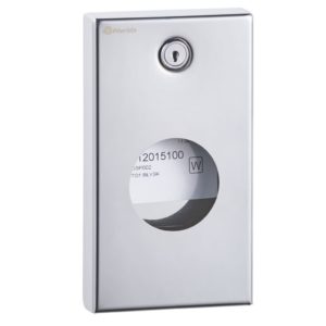 Диспенсер гигиенических пакетиков металлический MERIDA STELLA R белый