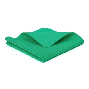 Салфетка Микрополимер Классик, 310 г/м², 35×40 см, зелёная