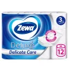 Туалетная бумага Zewa Deluxe Белая, 3 слоя, 12 рулонов — изображение 2