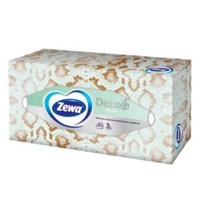Салфетки бумажные Zewa Deluxe Дизайн, 3 слоя, 90 шт.