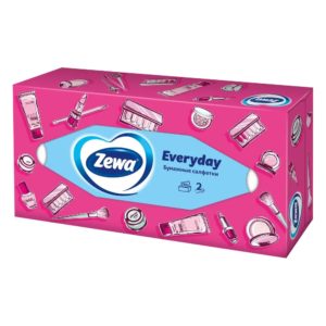 Салфетки бумажные Zewa Everyday, 2 слоя, 100 шт.