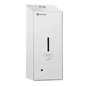 Сенсорный наливной дозатор дез. средств (спрей) металлический MERIDA STELLA R полированный 1200 мл