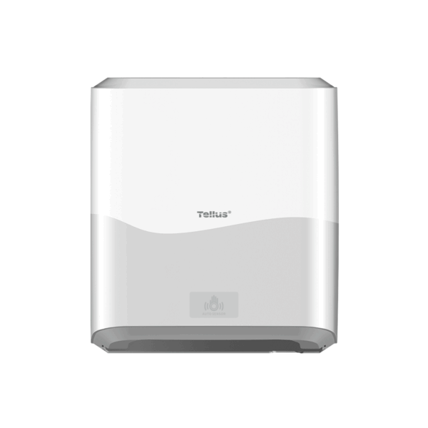 Диспенсер для полотенец в рулонах Tellus Matic Solution с сенсором, белый