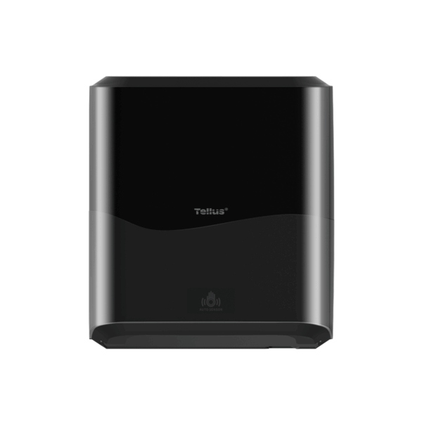 Диспенсер для полотенец в рулонах Tellus Matic Solution с сенсором, чёрный