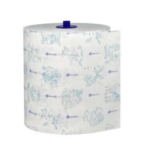 Бумажные полотенца в рулонах автоматик Merida Премиум