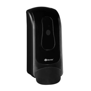 Дозатор жидкого мыла MERIDA ONE SLIM ABS-пластик чёрный 1000 мл