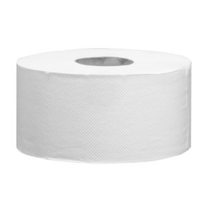 Туалетная бумага в мини-рулонах Merida Стандарт, 2 слоя, белая, 170 м