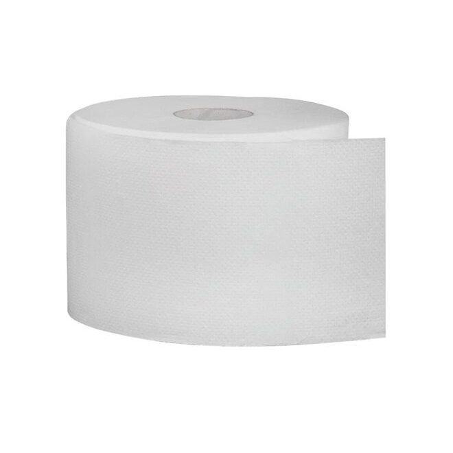 Туалетная бумага в рулонах с центральной вытяжкой Merida Комфорт, 2 слоя, белая, 100 м