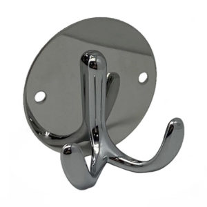 Крючок металлический Merida Мамонт настенный двойной полированный