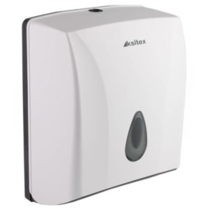 Диспенсер бумажных полотенец V-сложения Ksitex TH-8228A белый