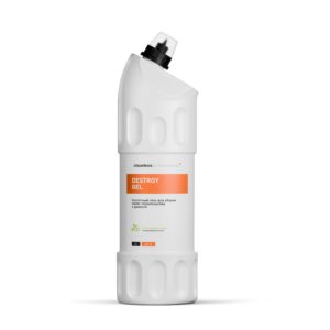 CleanBox DeStroy Gel Кислотный гель для уборки после строит. и ремонта 1 л - Vortex