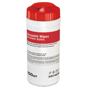 Cinalab Dezzpoint Wipes Дезинфицирующие влажные салфетки, 200 шт.