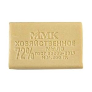 Мыло хозяйственное 200 гр 72% без обертки ММК